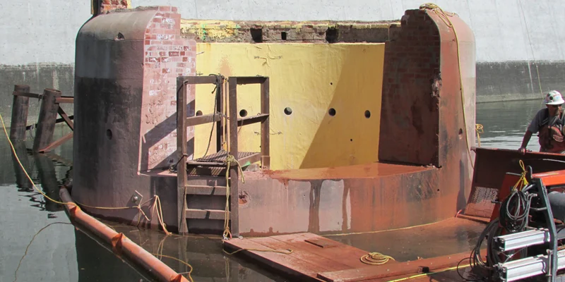 Marine Project Infrastructure Entrance